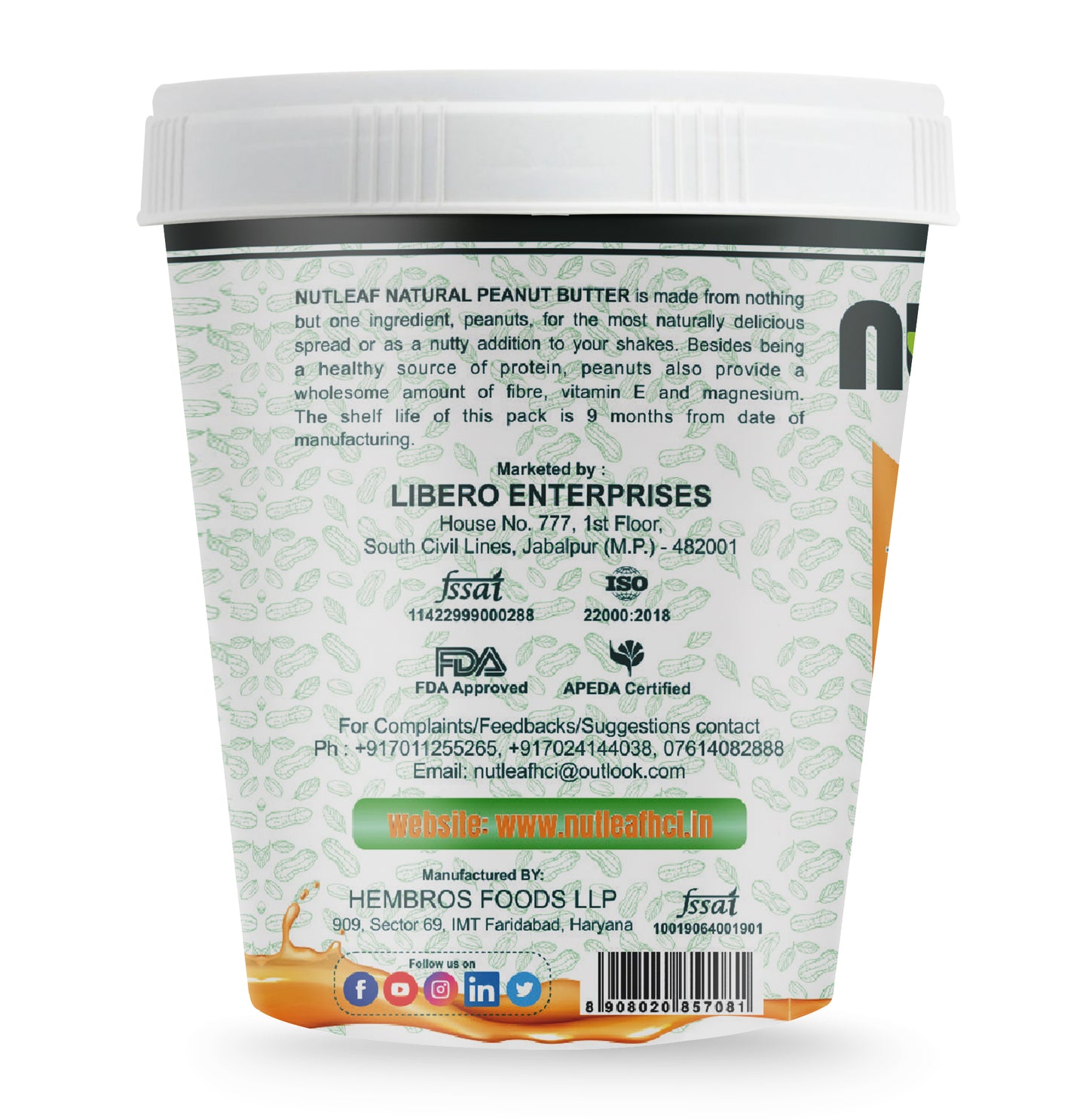 Natural Creamy 500gm