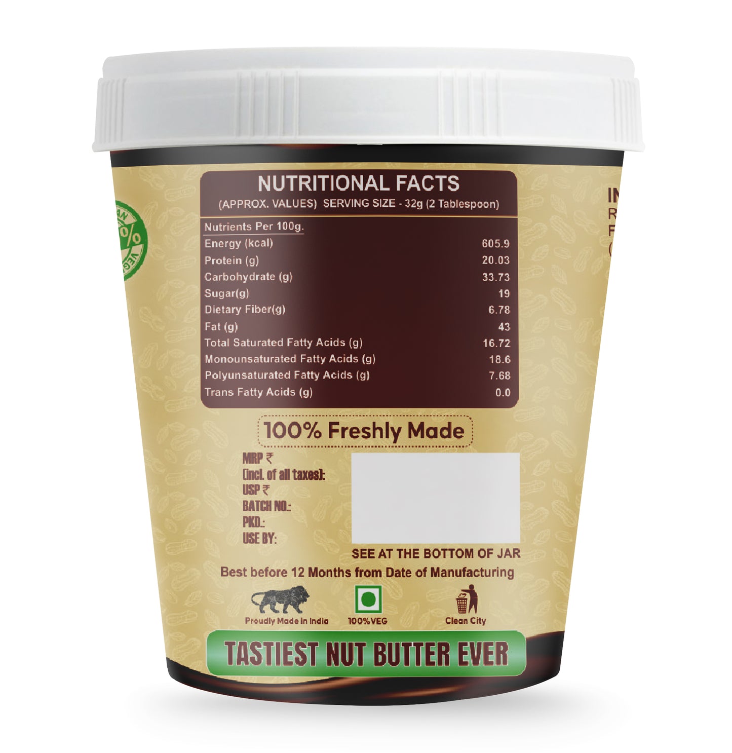 Dark Chocolate Creamy 500gm