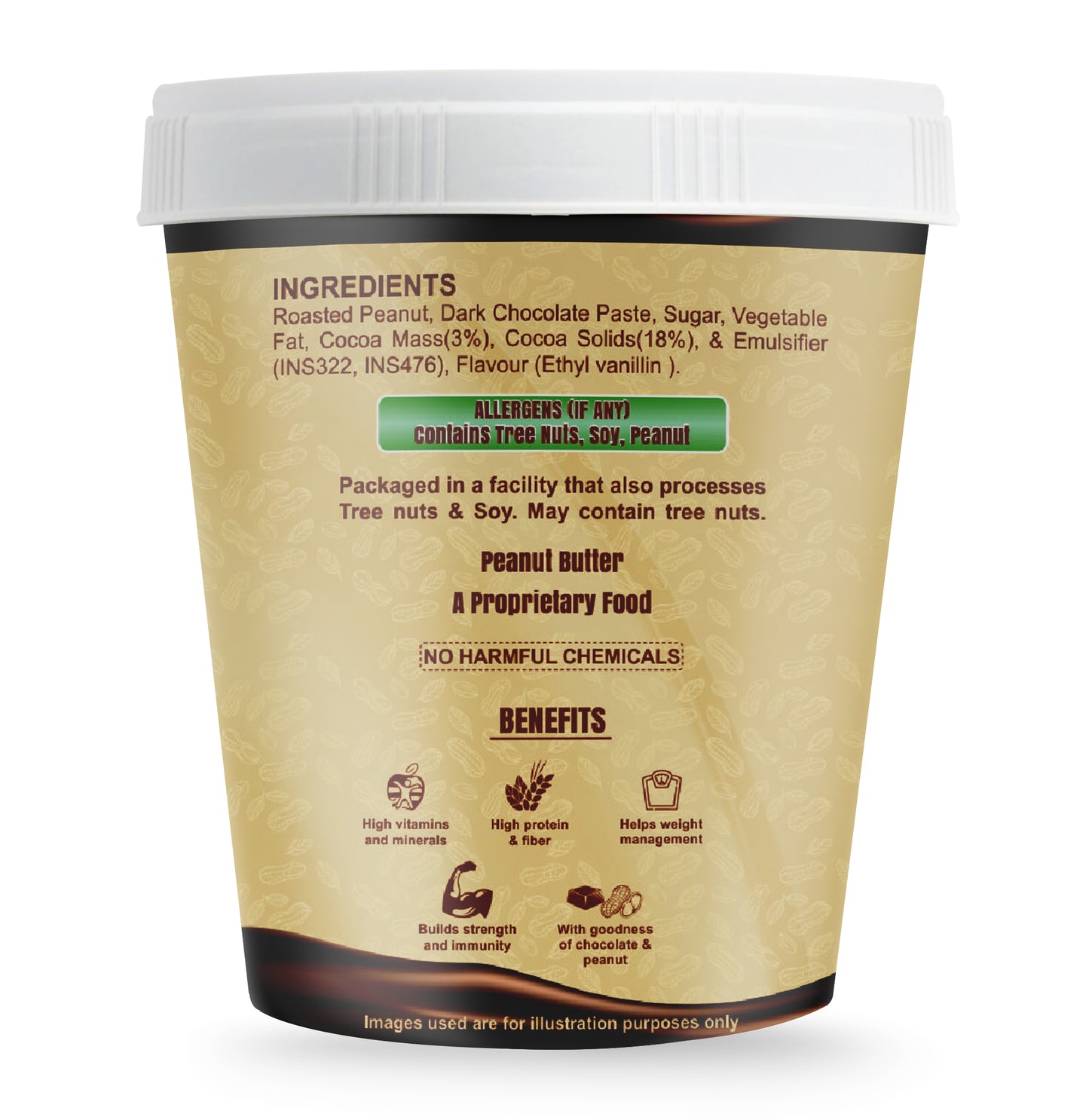 Dark Chocolate Crunchy 1kg