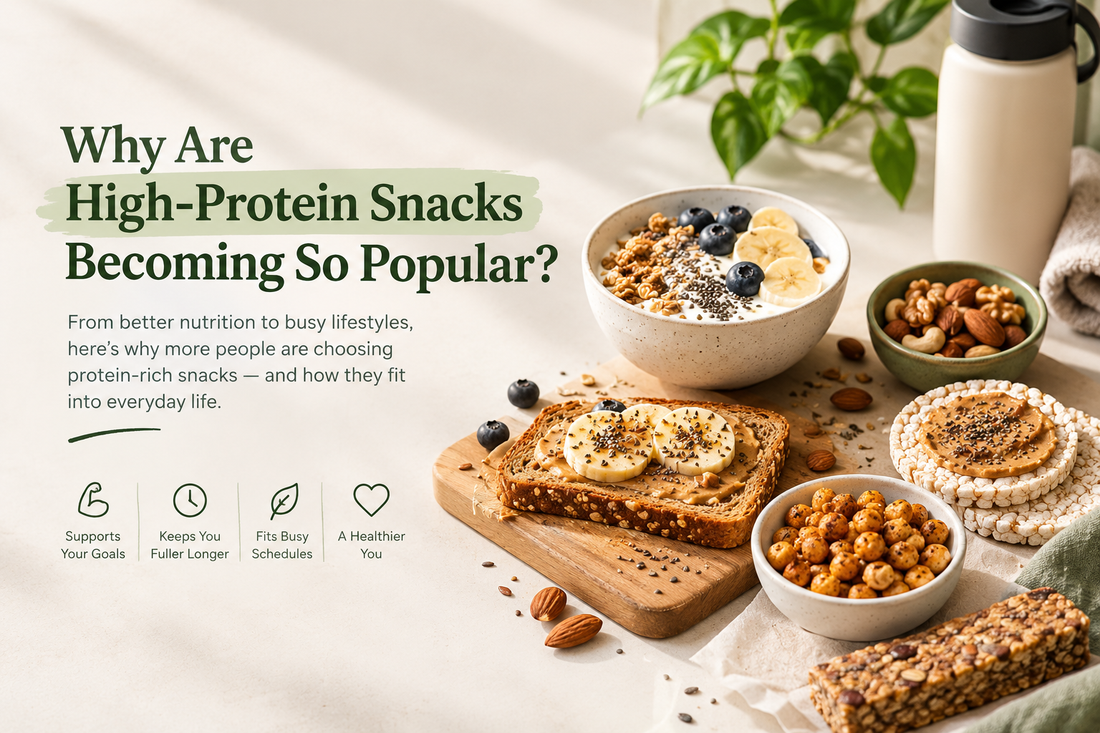 Why Are High-Protein Snacks Becoming So Popular?