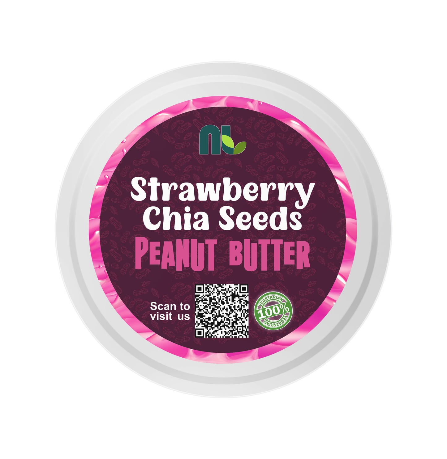 Strawberry Chia Seeds 500gm