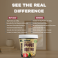 Nutleaf Dark Chocolate Crunchy Peanut Butter | High Protein Peanut Butter | 1kg