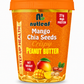 Nutleaf Mango Chia Seeds Crispy Peanut Butter | High Protein Peanut Butter | 1Kg
