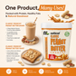 Nutleaf Classic Crunchy Peanut Butter | High Protein Peanut Butter Spread | Made with Roasted Peanuts | Crunchy Texture
