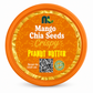 Nutleaf Mango Chia Seeds Crispy Peanut Butter | High Protein Peanut Butter | 1Kg